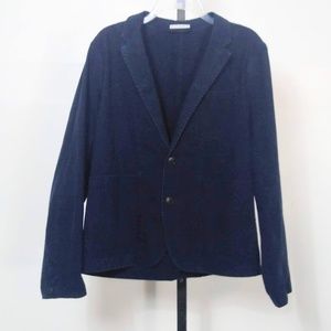 Club Monaco Cotton Blazer Navy Men's Med